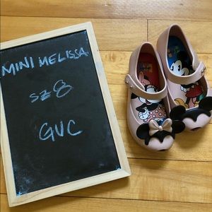 Mini Melissa Disney Twins toddler shoes